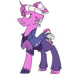 Size: 1080x1080 | Tagged: safe, artist:fuckomcfuck, oc, oc only, oc:two time, pony, unicorn, horn, magical lesbian spawn, offspring, parent:fluttershy, parent:rarity, parents:flarity, simple background, solo, transparent background