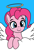 Size: 1024x1500 | Tagged: safe, artist:vomitvomiting, pinkie pie, angel, earth pony, pony, g4, halo, pinktober, pinktober 2024, solo, wings