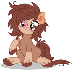 Size: 1280x1222 | Tagged: safe, artist:p-b-jay, oc, oc only, oc:faery ring, butterfly, earth pony, pony, butterfly on nose, commission, female, insect on nose, mare, simple background, solo, transparent background, ych result