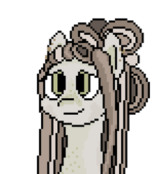 Size: 450x510 | Tagged: safe, artist:nukepony360, oc, oc only, oc:gaia, earth pony, pony, artfight, bust, digital art, female, mare, pixel art, portrait, simple background, solo, transparent background