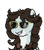 Size: 450x510 | Tagged: safe, artist:nukepony360, oc, oc only, oc:jetstream, pegasus, pony, 80's fashion, 80s hair, artfight, aviator sunglasses, bomber jacket, bust, clothes, digital art, female, jacket, mare, pixel art, portrait, simple background, solo, sunglasses, transparent background