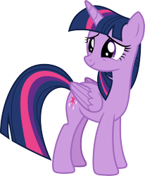 Size: 3000x3641 | Tagged: safe, artist:cloudy glow, twilight sparkle, alicorn, pony, a flurry of emotions, g4, my little pony: friendship is magic, season 7, cute, female, mare, simple background, solo, transparent background, twiabetes, twilight sparkle (alicorn), vector