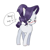 Size: 2048x2048 | Tagged: safe, artist:umato, rarity, pony, unicorn, g4, female, full body, glasses, horn, looking at you, mare, simple background, smiling, solo, speech bubble, text, white background