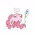 Size: 1026x1026 | Tagged: safe, artist:tieb5, pinkie pie, pony, g4, female, simple background, sleeping, solo, white background