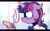 Size: 2800x1752 | Tagged: safe, artist:urbanqhoul, twilight sparkle, unicorn, my little romance - princess, g4, bondage, evil twilight, horn, insanity, padded cell, pmv, quill, screenshots, scroll, straitjacket, teary eyes, twilight snapple, unicorn twilight