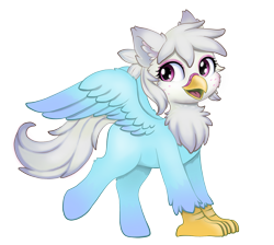 Size: 1616x1451 | Tagged: safe, artist:helip12, oc, oc only, oc:furat feather, hippogriff, simple background, solo, transparent background