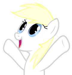 Size: 693x720 | Tagged: safe, edit, editor:marefieber, oc, oc:aryanne, earth pony, pony, earth pony oc, female, hooves in air, hooves up, looking up, mare, open mouth, open smile, png, rainbowshining, raised hoof, simple background, smiling, solo, transparent background