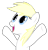 Size: 693x720 | Tagged: safe, edit, editor:marefieber, oc, oc:aryanne, earth pony, pony, earth pony oc, female, hooves in air, hooves up, looking up, mare, open mouth, open smile, png, rainbowshining, raised hoof, simple background, smiling, solo, transparent background