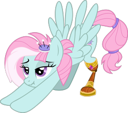 Size: 6000x5306 | Tagged: safe, artist:firlin123, kerfuffle, pegasus, pony, g4, absurd resolution, female, iwtcird, mare, meme, simple background, solo, transparent background