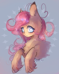 Size: 1551x1941 | Tagged: safe, artist:hoszzek, fluttershy, pegasus, pony, g4, female, mare, solo, unshorn fetlocks