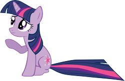 Size: 2832x1841 | Tagged: safe, artist:ryanthebrony, twilight sparkle, pony, unicorn, g4, female, horn, mare, simple background, solo, transparent background, unicorn twilight, vector