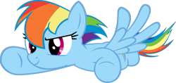 Size: 2882x1362 | Tagged: safe, artist:cloudshadezer0, rainbow dash, pegasus, pony, flight to the finish, g4, my little pony: friendship is magic, female, mare, simple background, solo, transparent background, vector