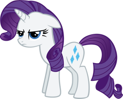 Size: 900x726 | Tagged: safe, artist:cloudshadezer0, rarity, pony, unicorn, g4, my little pony: friendship is magic, season 2, sisterhooves social, female, horn, mare, rarity is best facemaker, rarity is not amused, simple background, solo, transparent background, unamused, vector