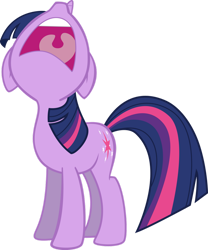 Size: 900x1081 | Tagged: safe, artist:cloudshadezer0, twilight sparkle, pony, unicorn, a bird in the hoof, g4, my little pony: friendship is magic, female, floppy ears, mare, simple background, solo, transparent background, twilight sparkle is best facemaker, unicorn twilight, vector