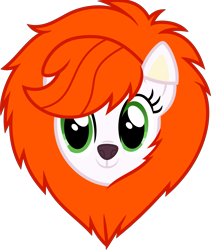 Size: 2873x3411 | Tagged: safe, artist:ambassad0r, edit, oc, oc only, oc:brave (browser pony), big cat, earth pony, lion, pony, brave (web browser), browser ponies, female, mare, simple background, solo, transparent background