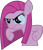 Size: 2401x2815 | Tagged: safe, artist:retroponybro, pinkie pie, earth pony, pony, g4, base used, female, filly, foal, inkscape, pinkamena diane pie, simple background, smiling, solo, transparent background, vector, younger