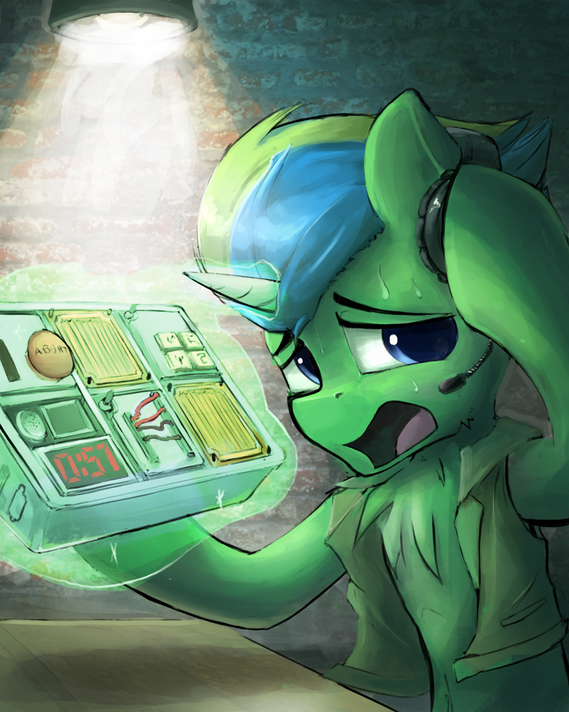 Pony Explodes #3464203 - safe, alternate version, artist:blvckmagic, oc, oc only ...