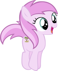 Size: 2800x3411 | Tagged: safe, artist:ryanthebrony, piña colada, earth pony, pony, g4, lesson zero, my little pony: friendship is magic, female, filly, foal, simple background, solo, transparent background, vector