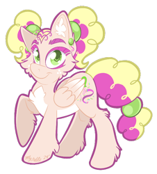 Size: 600x663 | Tagged: safe, artist:mychelle, oc, oc:surprise party, pegasus, pony, female, mare, simple background, solo, transparent background