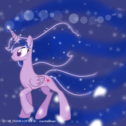 Size: 750x750 | Tagged: safe, artist:xiaotanhuan, twilight sparkle, alicorn, pony, solo