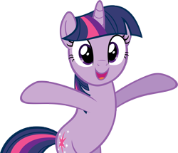 Size: 4000x3432 | Tagged: safe, artist:ryanthebrony, twilight sparkle, pony, simple background, solo, transparent background, vector