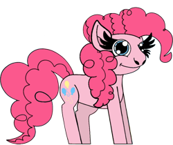 Size: 2899x2437 | Tagged: safe, artist:harleyartistworld, pinkie pie, earth pony, pony, g4, female, simple background, solo, transparent background