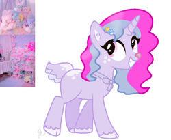 Size: 976x800 | Tagged: safe, artist:royalswirls, oc, oc only, pony, unicorn, horn, solo