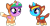 Size: 1280x658 | Tagged: safe, artist:shieldwingarmorofgod, oc, oc:glitter sparkle, oc:starshine armour, alicorn, pony, g4, alicorn oc, bingo heeler, bluey, brother and sister, duo, duo male and female, female, horn, male, rusty (bluey), siblings, simple background, transparent background, twins, wings