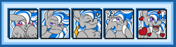 Size: 3583x954 | Tagged: safe, artist:parrpitched, oc, oc only, oc:lady lightning strike, pegasus, pony, commission, emote, emote pack, emotes, finished commission