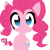 Size: 1280x1280 | Tagged: safe, artist:zombiiicupcakez, pinkie pie, earth pony, g4, female, solo