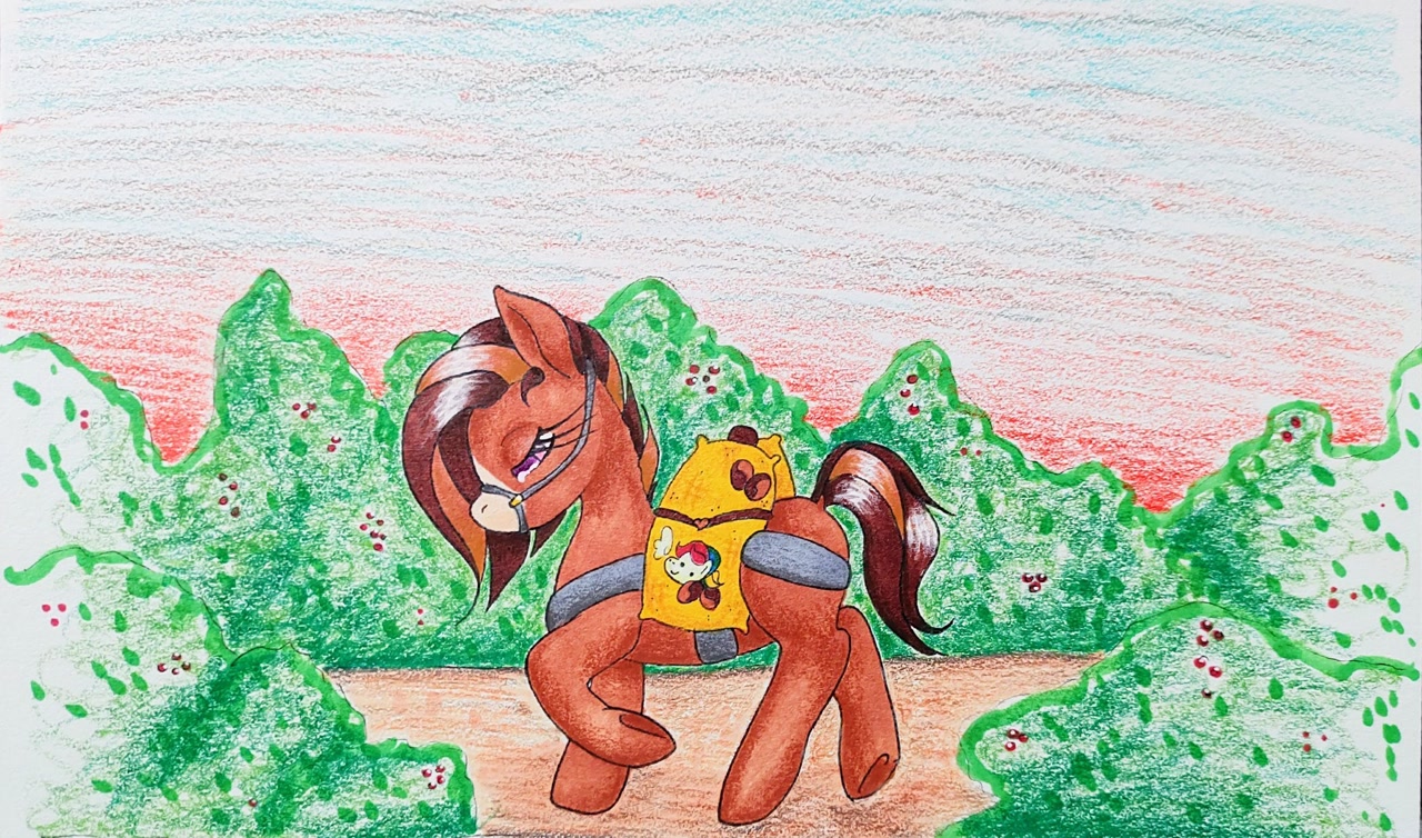 3466559 safe, artistmintytreble, earth pony, hybrid, mule, pony