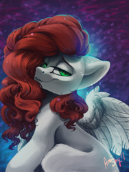 Size: 1470x1960 | Tagged: safe, artist:amishy, oc, oc only, pegasus, pony, commission, female, looking at you, mare, ych result