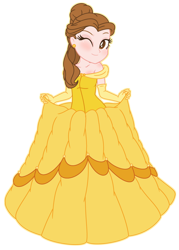 Size: 2120x2960 | Tagged: safe, artist:yaya54320, human, equestria girls, g4, beauty and the beast, belle, clothes, crossover, disney, disney princess, dress, equestria girls-ified, female, simple background, solo, transparent background