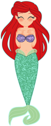 Size: 1268x3100 | Tagged: safe, artist:yaya54320, mermaid, equestria girls, g4, crossover, disney, disney princess, equestria girls-ified, eyes closed, female, princess ariel, simple background, solo, the little mermaid, transparent background