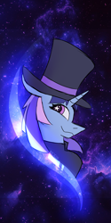 Size: 1000x2000 | Tagged: safe, artist:rejcik, oc, oc only, oc:flawless sparklemoon, my little pony the movie: the death of twilight sparkle, fusion, fusion:trixie, fusion:twilight sparkle, fusion:twixie, solo