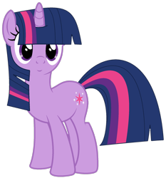 Size: 1680x1805 | Tagged: safe, artist:katnekobase, artist:twilyisbestpone, twilight sparkle, pony, unicorn, g4, adorkable, base used, cute, dork, female, horn, mare, simple background, smiling, solo, transparent background, twiabetes, unicorn twilight