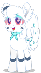 Size: 3000x5274 | Tagged: safe, artist:keronianniroro, oc, oc only, oc:bubble fluff, pony, simple background, solo, transparent background, vector