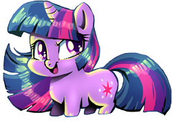 Size: 4020x2900 | Tagged: safe, artist:buttercupsaiyan, twilight sparkle, pony, g4, anime, chibi, cute, manga, preorder, retro, simple background, solo, transparent background