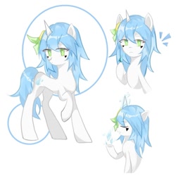 Size: 981x980 | Tagged: safe, artist:guyu013720, pony, unicorn, aotu world, crossover, horn, lemon (aotu world), ponified