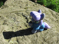 Size: 2763x2072 | Tagged: safe, alternate version, artist:malte279, part of a set, boulder (g4), maud pie, earth pony, pony, g4, concrete, craft, female, irl, mare, outdoors, photo, sculpture, solo, ytong