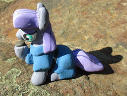 Size: 2158x1619 | Tagged: safe, alternate version, artist:malte279, part of a set, boulder (g4), maud pie, earth pony, pony, g4, concrete, craft, female, mare, outdoors, sculpture, solo, ytong