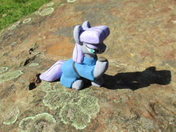 Size: 2023x1517 | Tagged: safe, alternate version, artist:malte279, part of a set, boulder (g4), maud pie, earth pony, pony, g4, concrete, craft, female, irl, mare, outdoors, photo, sculpture, solo, ytong