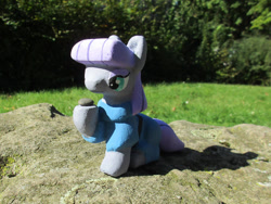 Size: 1280x961 | Tagged: safe, alternate version, artist:malte279, part of a set, boulder (g4), maud pie, earth pony, pony, g4, concrete, craft, female, irl, mare, outdoors, photo, sculpture, solo, ytong