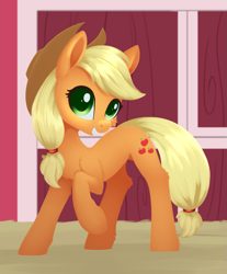 Size: 1665x2010 | Tagged: safe, artist:dusthiel, applejack, earth pony, pony, g4, female, mare, solo