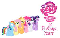 Size: 2494x1586 | Tagged: safe, artist:matiadiplinlps, applejack, fluttershy, pinkie pie, rainbow dash, rarity, twilight sparkle, alicorn, mlp fim's fourteenth anniversary, g4, mane six, simple background, transparent background, twilight sparkle (alicorn)