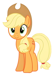 Size: 1591x2211 | Tagged: safe, applejack, earth pony, pony, g4, female, mare, simple background, solo, transparent background