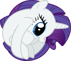 Size: 2647x2265 | Tagged: safe, artist:famousmari5, rarity, pony, unicorn, g4, the gift of the maud pie, ball, behaving like pinkie pie, bouncing, cute, female, horn, mare, meme, rariball, raribetes, simple background, smiling, solo, transparent background, vector