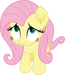 Size: 3000x3510 | Tagged: safe, artist:cloudy glow, fluttershy, pegasus, pony, g4, my little pony: the movie, cute, daaaaaaaaaaaw, female, mare, movie accurate, shyabetes, simple background, solo, transparent background