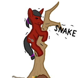 Size: 500x500 | Tagged: safe, artist:cassandra211190, oc, oc only, pony, unicorn, horn, simple background, solo, tree, white background