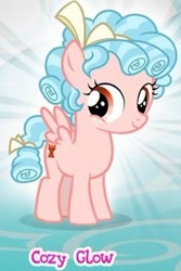 Size: 245x367 | Tagged: safe, gameloft, cozy glow, pegasus, g4, female, filly, foal, solo